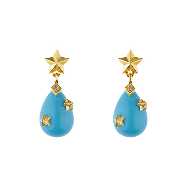 Starry Night Drop Earrings