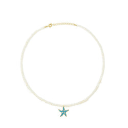 Star fish Turquoise Necklace