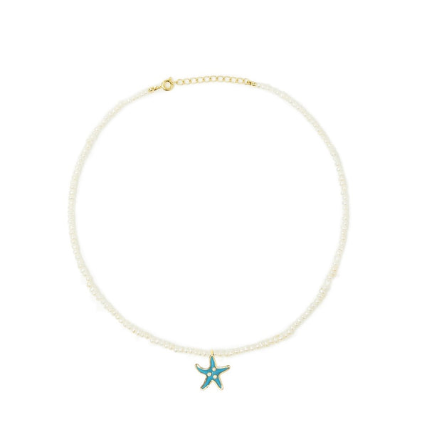 Star fish Turquoise Necklace