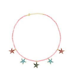 Starfish Coral Necklace