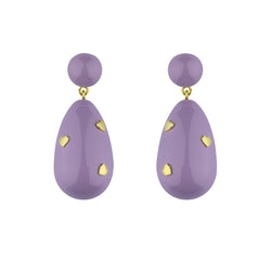 Heart Drop Earrings